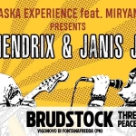 Brudstock Festival Potrebbe essere un'immagine raffigurante 1 persona, sassofono, chitarra e il seguente testo "THE NEBRASKA EXPERIENGE feat. MIRYAM MIRYAM-MAGRINI MAGRINI RESENTS JIMI HENDRIX & JANIS JOPLIN VENERDI 25 LUGLIO 2025 BRUDSTOCK PEACE LOVE & MUSIC THREE DAYS OF VIGONOVO DI FONTANAFREDDA (PN)"