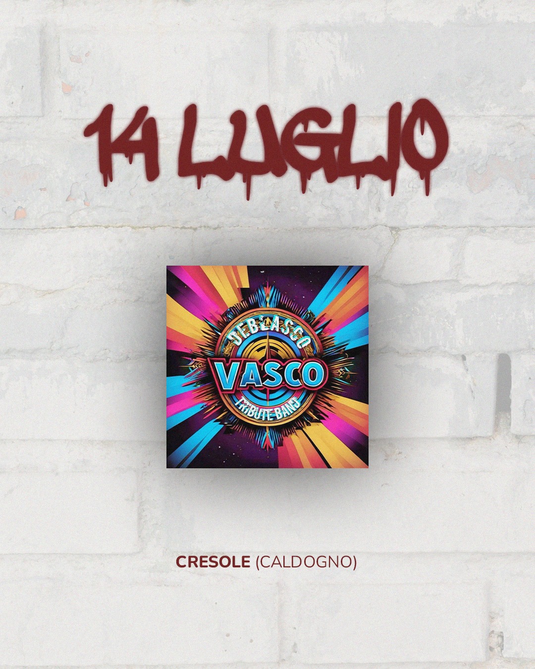 Evento DEBLASCO Cover Band – Domenica 14 luglio – Spazio Giovani Cresole Locandina DEBLASCO Cover Band – Domenica 14 luglio – Spazio Giovani Cresole - lunedì 14 luglio ore 21:00 - 23:00