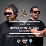 H.Birthday ★ LADY BRIAN ★ Palio Trevignano ★ INGRESSO GRATUITO H.birthday Lady Brian Palio Trevignano Ingresso Gratuito a Trevignano (TV) il 21 giugno 2025