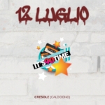 IT’S 90 TIME – Sabato 12 luglio – Spazio Giovani Cresole Potrebbe essere un contenuto grafico raffigurante il seguente testo "LAGLJO LT'S9OTIME O WEOTE ΤΙΜΕ C O '90 CRESOLE CRESOLE(CALDOGNO) (CALDOGNO)"