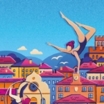 Muja Buskers Festival 2025 Potrebbe essere un disegno raffigurante 1 persona