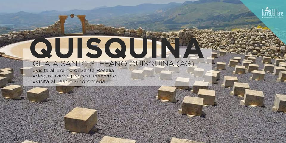QUISQUINA. Visite all’Eremo di Santa Rosalia e al Teatro Andromeda Nessuna descrizione della foto disponibile.