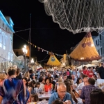 Sagra del Pesce Chioggia 2025 Potrebbe essere un'immagine raffigurante una o più persone e folla
