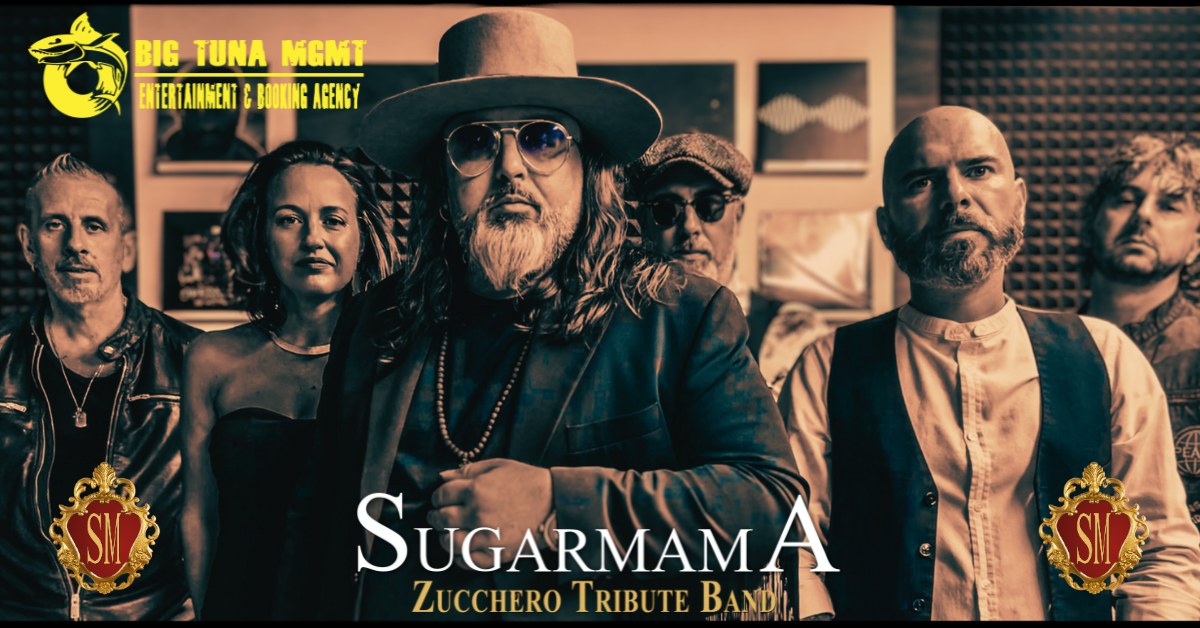 SUGARMAMA – ZUCCHERO TRIBUTE live@RISTOGRILL CA’ FOSSA’, SAN DONA’ DI PIAVE (VE) Potrebbe essere un'immagine raffigurante 3 persone e testo