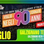 Voglio Tornare Negli Anni 90 ® • Galzignano Terme (PD) Potrebbe essere un'immagine raffigurante il seguente testo "3 BRAVE USONTCUNG US .7 GO FESTIVAL DALLE 21:30 ANNI 90 PJÌ GRANDE D'ITALIA R IL LIVE SHOW 90 TORNARE VOGLIO ANNI NEGLI INGRESSO GRATUITO VENERDI 4 LUGLIO GALZIGNANO TERME(PD) GALZIGNANO BEER FESTIVAL VIALE DELLO SPORT 10"