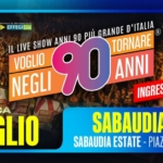 Voglio Tornare Negli Anni 90 ® • Sabaudia (LT) Voglio Tornare Negli Anni 90 – Sabaudia (LT) a Sabaudia (LT) il 6 luglio 2025