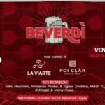 BEVERDI – Il Venerdì in Collina 11.07.25 Potrebbe essere un'immagine raffigurante il seguente testo "ba b BEVERDI WINE TASTING BY 2 LA VIARTE VEN. 11 LUGLIO DALLE 18:00 A NOTTE FONDA ROICLÂR COLLI NOAX DJ'S ROTATION: Julio Montana, Vincenzo Pisano, Signor Sindaco, Mitch DJ, #sticozzi & Many more... BALDOVINO Località Rocca Bernarda Ipplis"