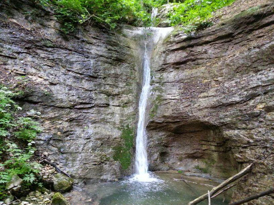 Escursione alle cascate del Vajo Paraiso, un angolo nascosto della Lessinia Potrebbe essere un'immagine raffigurante cascata