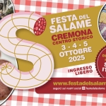 FESTA DEL SALAME 2025 🎉 Potrebbe essere un'immagine raffigurante 2 persone, pasta e il seguente testo "SALAME FESTA DEL CREMONA STORICO CENTRO O 4 3.4.5 5 3 2025 INGRESSO LIBERO ASSAGGI. DEGUSTAZIONI VENDITA SALAMI DI ITALIANI www.festadelsalamecremona.it seguici sui nostri seguicisuinostrisociol social nostrisocial ® festadelsalame f festadelsalamecremona"