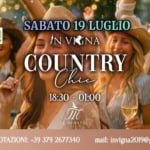 Il Sabato Stellato – COUNTRY CHIC – Le Morette – Peschiera del Garda Il Sabato Stellato – COUNTRY CHIC – Le Morette – Peschiera del Garda a Peschiera del Garda (VR) il 19 luglio 2025