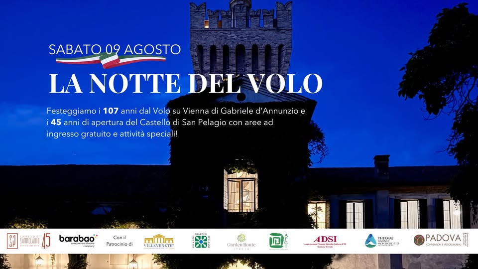 La notte del volo Potrebbe essere un'immagine raffigurante testo