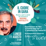 Marino Bartoletti & Bagliori di Luce “SANREMO STORY” – Il cuore in gara Potrebbe essere un contenuto grafico raffigurante 1 persona e il seguente testo "San Biagio noi Hσ3ΛИBΛΛΟΕWΗ FOSPALID CCNL LPNTRROCIIO BELCO CONLED RISSALTAD ROSSALTADI O อรมซ T PORTOGALIAD IL CUORE IN GARA Musica, sport salute nei racconti di MARINO BARTOLETTI Presentazione del libro וןיי Festival degli Dei" e "L L'almanacco del Festival di Sanremo" " PREALPISANBIAGIO S0caS06TINOEE LUNEDÌ 11 AGOSTO 21:00 Accompagnamento musicale dei BABLIORI LUCE DI Piazza Risorgimento Fossalta Portogruaro"