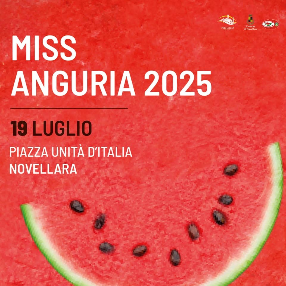 MISS ANGURIA Potrebbe essere un'immagine raffigurante cocomero e testo