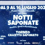 NOTTI SAPONATE REVIVAL EDIZIONE 2025 Notti Saponate Revival Edizione 2025 a Mirandola (MO) il 9 luglio - 16 luglio 2025