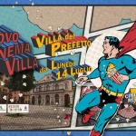 Nuovo Cinema in Villa – Seconda Parte // dal 30 luglio – Villa del Prefetto Potrebbe essere un contenuto di pop art raffigurante Superman e il seguente testo "Mии..a.Hbla DON B8SCO Nuovo CINEMA CINENRPRC MATDA VILLA del PREFETTO VILLA da 14LUGLIO 14 LUGLIO LUNEDI 2Trm EDIZIONEN.6 N.6 ANNO2025 2025 COLLANA METROPOLIS CINETEATRODONBOSCO.COM MPOPORO ESTATE in CITTA د CINEIA REBEL"
