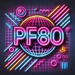 PF80 Live@Sagra di Mussetta Potrebbe essere un contenuto grafico raffigurante il seguente testo "PF80"