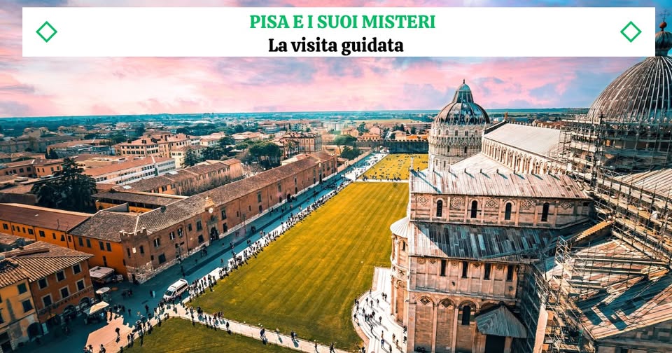 Evento PISA E I SUOI MISTERI – Un bellissimo Tour Guidato Locandina PISA E I SUOI MISTERI – Un bellissimo Tour Guidato - da domenica 8 settembre 2024 - domenica 30 agosto 2026 ore 15:00 ore 18:30