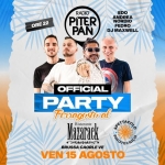 Piterpan Official Party @ Ferragosto al Mazarack | Brussa Caorle VE Piterpan Official Party – Ferragosto al Mazarack Brussa Caorle VE a Castello di Brussa (VE) il 15 agosto 2025