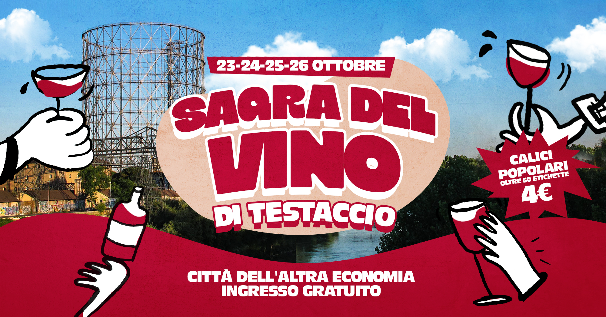 Evento Sagra Dell’ Uva Di Marino Locandina Sagra Dell’ Uva Di Marino - da giovedì 23 ottobre - domenica 26 ottobre 2025 ore 16:00 ore 22:00