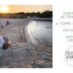 Scrittura al tramonto a Torre Pozzelle Nessuna descrizione della foto disponibile.