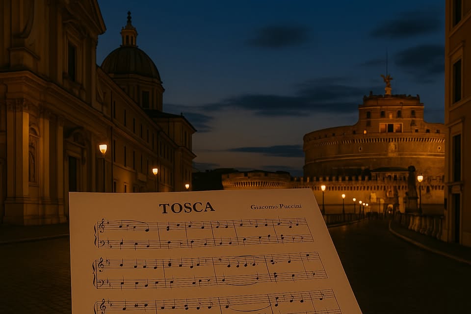 Evento Sulle Tracce di Tosca tra Storia e Musica! Locandina Sulle Tracce di Tosca tra Storia e Musica! - venerdì 8 agosto ore 20:45 - 22:45