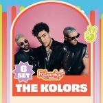 THE KOLORS @ RITMIKA 2025 Potrebbe essere un contenuto grafico raffigurante 3 persone e testo
