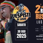 2° Vespa Raduno RUSTEGO – Sir Oliver Skardy celebrates Pitura Freska Potrebbe essere un'immagine raffigurante 1 persona e il seguente testo "人国 国电 UÉSPISTI DI LUSIA 2HADUN 2 VESPA RADUNO RUSTEGO LUSIA (RO) SABATO LIVE CONCERT SIR OLIVER SKARDY CELEBRATES PITURA FRESKA DALLE 8.00 SET 2010 ALLE 24. 00 LIVE CONCERT PANINI 30 AGO 2025 AFTERPARTY PIADINE FIUMI DI BIRRA coll llaborazi oraz one con BAR CENTRALE Jollja Bus ้ Jolta Piazza Papa Giovaani XXIII Lusia (RO)"