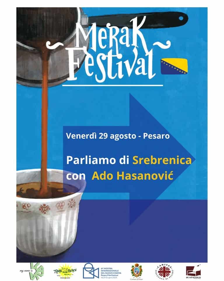 Ado Hasanovic al Merak festival Potrebbe essere un'immagine raffigurante testo