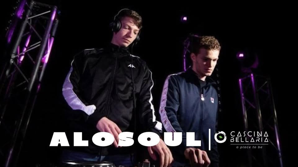 ALOSOUL Potrebbe essere un'immagine raffigurante 2 persone e il seguente testo "NIO OUL ALOSOUL |0 CASCINA BELLARIA place te aplacetobe to e"