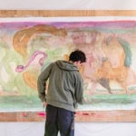 ATELIER APERTI Potrebbe essere un contenuto artistico raffigurante 1 persona e mappa