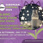 BLANC – dalle stalle alle stelle BLANC – dalle stalle alle stelle a Toppo (PN) il 14 settembre 2025