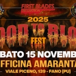 Blood to Blood Fest Blood to Blood Fest a Fano (PU) il 15 novembre 2025