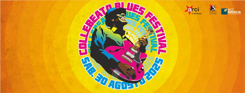 Potrebbe essere un contenuto grafico raffigurante mappa e il seguente testo "arci a Collebeate MUSIC BRESCIA COLLEREAT CIESFES BLUES IES FESTIVAL FES TUVAL TIVAL E SNS DE AGOSTO AGOS 5202"