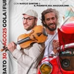Concerto di Omar, Lino e Marco Santini ✨🎻 Potrebbe essere un'immagine raffigurante 2 persone, violino, clarinetto e il seguente testo "URL CON MARCO SANTINI & 4rлo START H 18:00 CHIOSCO DELLE AQUILE, AQUALAGNA CONCERTO IL PIANISTA SUL MAGGIOLONE DEL 25GG 30 つ0まつ BAT"