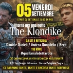💥REMEMBER THE KLONDIKE BAR-SOLO PER UNA NOTTE💥 Potrebbe essere un'immagine raffigurante 2 persone e il seguente testo "05HERD 05 VENERDI SETTEMBRE START DJ SET DALLE 21.00 IN POI Ritorna per una notte REMEMBER The Klondike SAN GIORGIO ۷ZNV (VE) Bar DJ SET A ROTAZIONE Daniele Danieli / Andrea Donadello / Bert THE VOICE #quellamaledettavoce CIÒ CHE FACCIAMO IN VITA RIECHEGGIA NELL'ETERNITÀ C/0 San Giorgio di Livenza- Presso Padiglione Sagra CI SARANNO TANTE, TANTE E ANCORA TANTE SORPRESE"