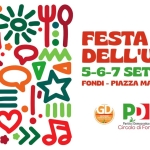 Festa dell’Unità di Fondi – 2025 Festa dell Unità di Fondi – 2025 a Fondi (LT) il 5 settembre - 7 settembre 2025
