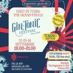 Gin & Tonic Festival 2025 | Torino Edition Gin & Tonic Festival 2025 Torino Edition a Torino (TO) il 12 settembre - 14 settembre 2025