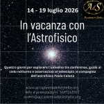 In vacanza con l’astrofisico In vacanza con l’astrofisico a Roma (RM) il 14 luglio - 19 luglio 2026