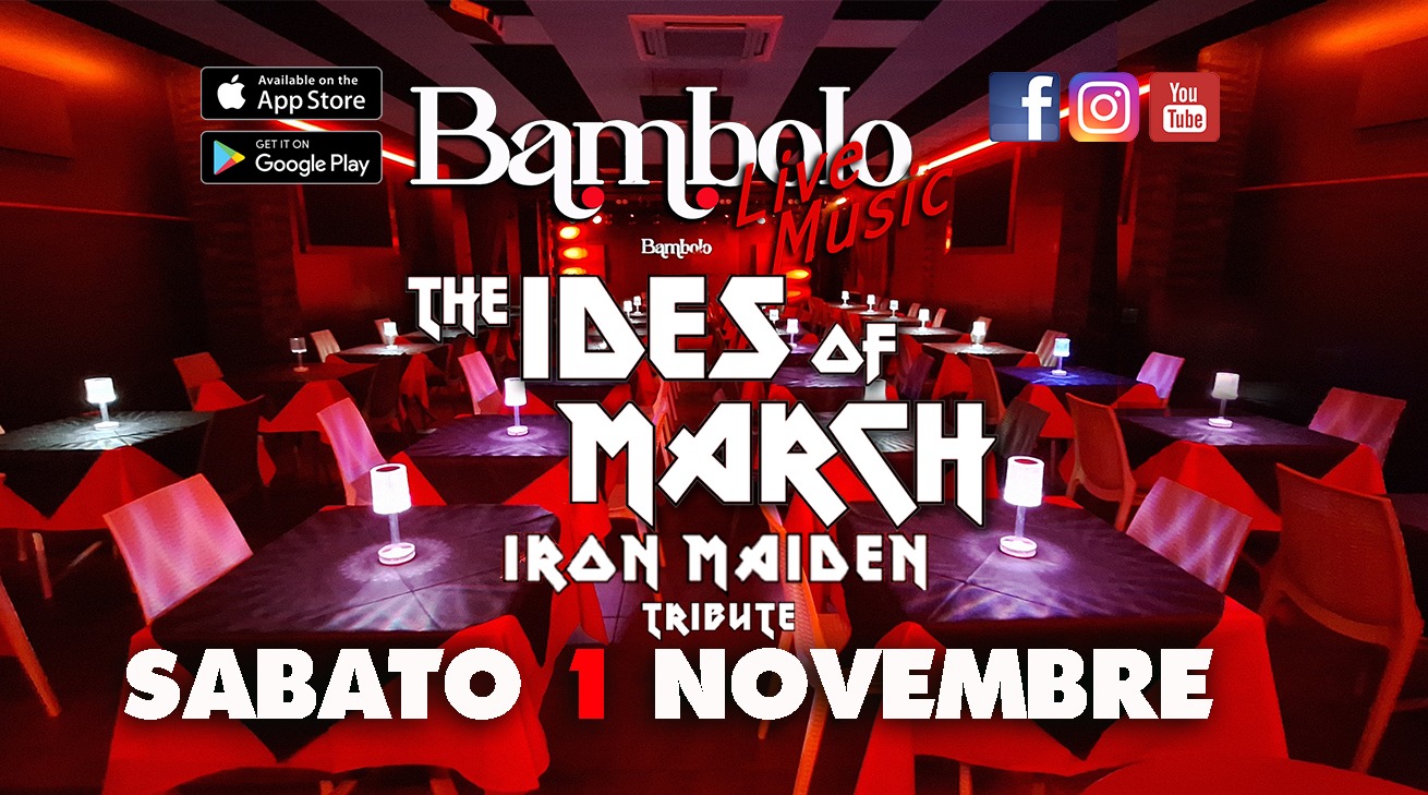 Potrebbe essere un'immagine raffigurante il seguente testo "Ava ilableon the App AppStore Store Play Bambolo LMUsIC લાલ GET Tube GETITON ITON fo - You f Google Bambato THE IDES MARSH IRAN MAIDEN TKBИTE SABATO 1 NOVEMBRE"