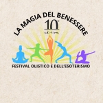La Magia del Benessere 2025 – 10° Edizione Potrebbe essere un'immagine raffigurante il seguente testo "MAGIA MAGIA DEL 10 BENESSERE ENESERE LA ΑΣΙΑ edition ed ti editi on FESTIVAL OLISTICO 大山牛 E DELL'ESOTERISMO"