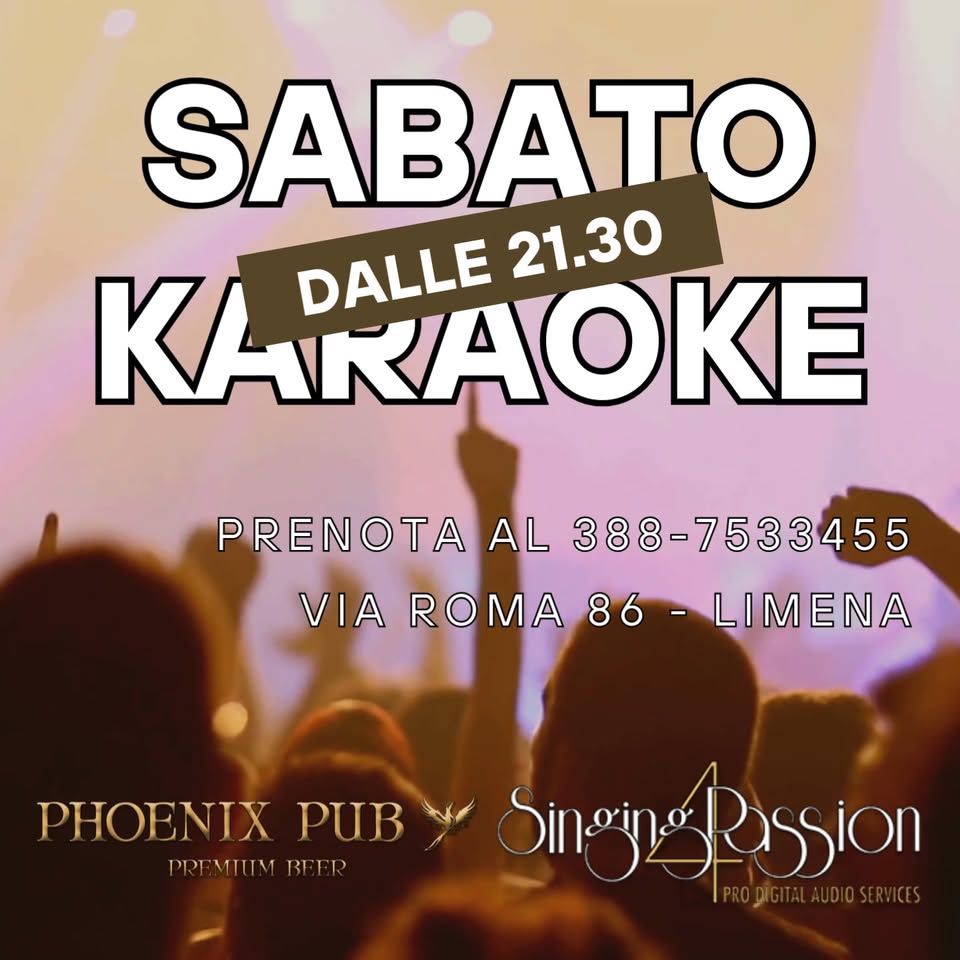 Phoenix Beer Limena :: sabato karaoke