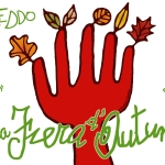 PICCOLA FIERA D’AUTUNNO RONCOFREDDO XXIV edizione Potrebbe essere un disegno raffigurante il seguente testo "Comaned Forcofredda CeS 2025 RONC RONCOFREDDO 22 23 novembre alle noBTbe 24 dalle 8 alle 20 dalle 11 alle Piccola Frem Jutsnnd Jut . 24"