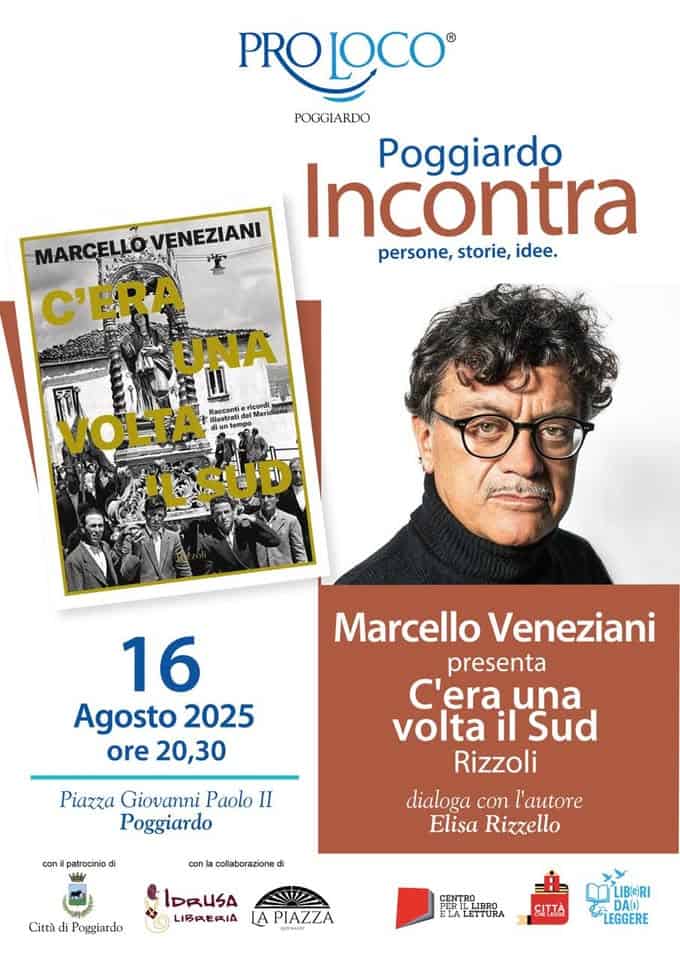 Evento Poggiardoincontra Marcello Veneziani Locandina Poggiardoincontra Marcello Veneziani - sabato 16 agosto ore 20:30 - 22:30