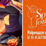POLPENAZZE DEL GARDA – SPRITZ FESTIVAL Potrebbe essere un'immagine raffigurante 1 persona, bevanda e il seguente testo "Spritz festival Polpenazze del Garda 12-13-14SETTEMBRE2025 12-B3-14"