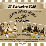 Swing Dance Flight – 3^ edition Swing Dance Flight – 3º edition a VA il 27 settembre 2025