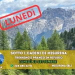 Veneto: Sotto i Cadini di Misurina: trekking e pranzo in Rifugio Potrebbe essere un'immagine raffigurante 2 persone e testo