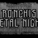 Ξ METAL NIGHT Ξ @Festa del Bisonte Ronchis Ξ METAL NIGHT Ξ @Festa del Bisonte Ronchis a Ronchis (UD) il 4 ottobre 2025