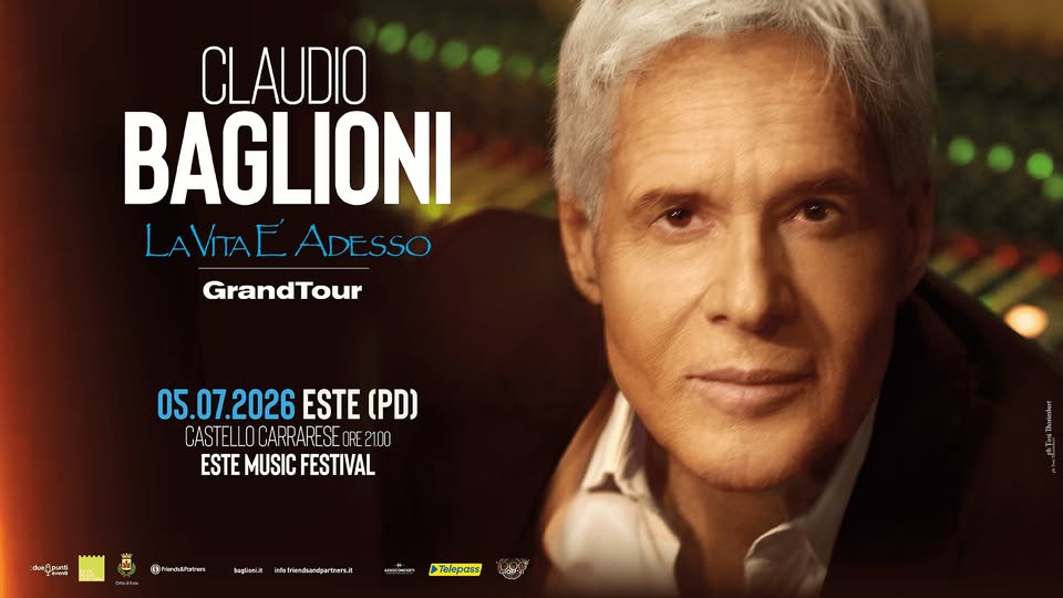 CLAUDIO BAGLIONI – Este Potrebbe essere un'immagine raffigurante 1 persona e testo