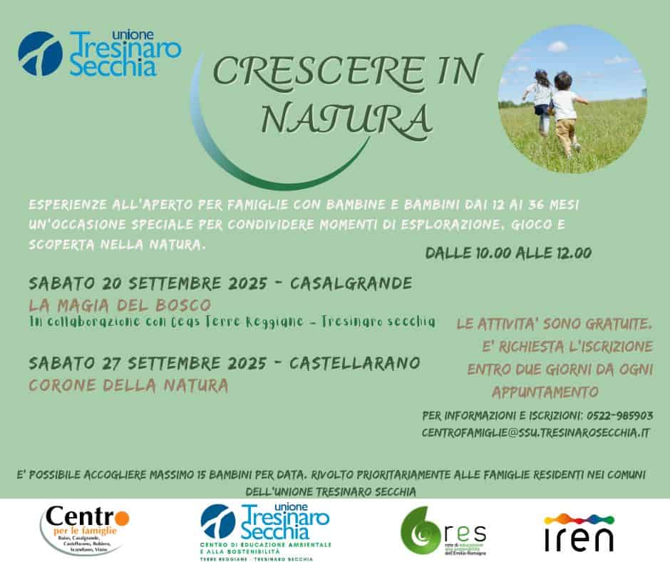 CORONE DELLA NATURA – 12/36 mesi Potrebbe essere un'immagine raffigurante 2 persone e testo