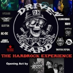 DriveHard Live @Pink Devil Pub – Barengo (NO) Potrebbe essere un'immagine raffigurante 7 persone e il seguente testo "GOTLHARD ARD אהרפח LDZEPPELN RIYA DH SCORPIONS AC/DC ዘነ 1111111 motörhead KKEAVIZz LENNY_ RAGEAGAINST THEMACHINE AUDIOSLAVE WITTED XI>TER TE. HARDROCK EXPERIENCE Opening Act by AIS32121 32 PINK DEVIL PUB Viale Rimembranze, 54- 28010 BARENGO (NO Sabato 27 Settembre 2025- Start H22:00 www.facebo.com/ietaraehe drivehard.booking@gmail.com و +39 328 731 4268"
